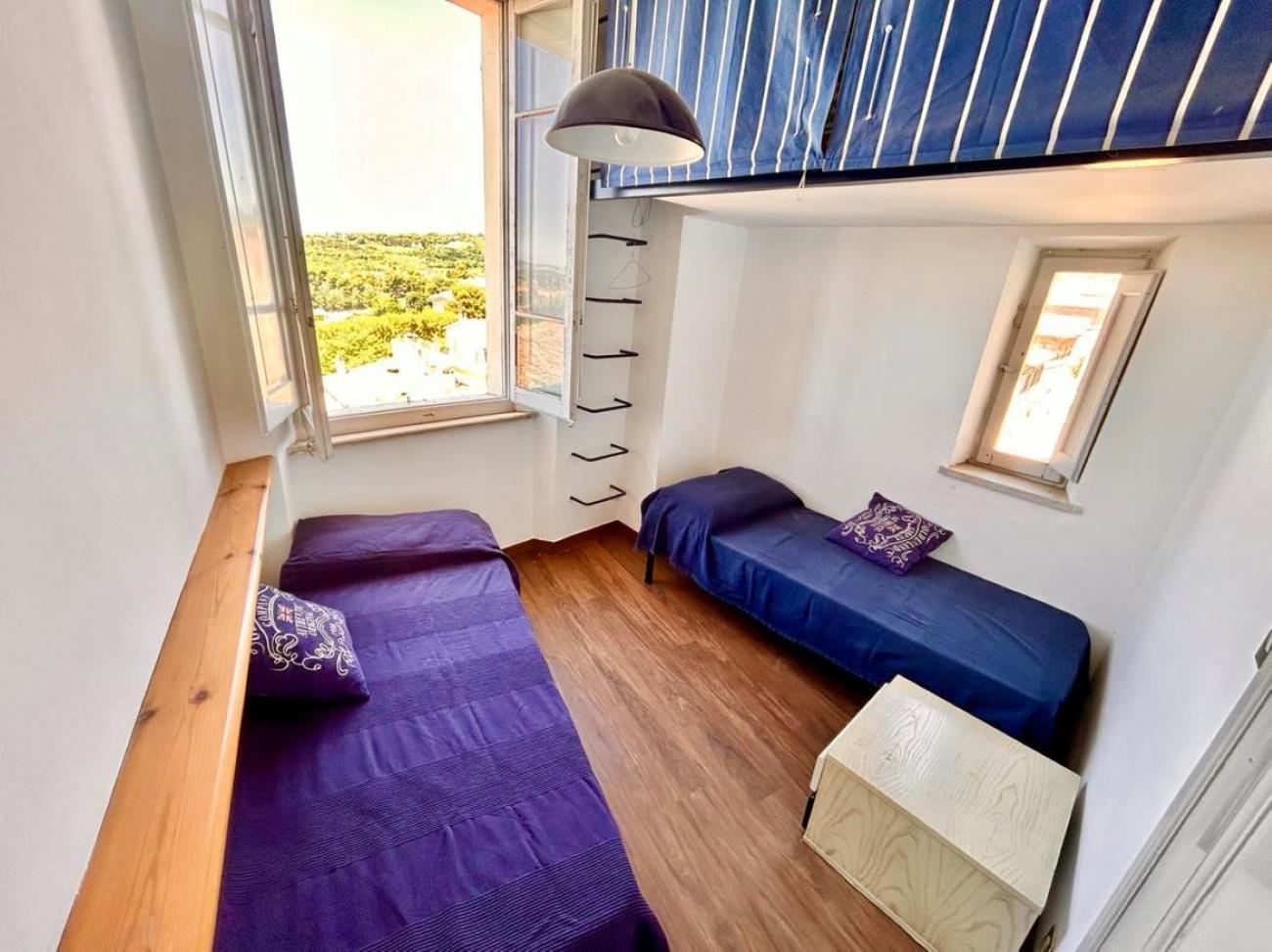 Paulis - Semiattico In Pieno Centro A Sirolo, Con Meravigliosa Vista Mare Apartment Luaran gambar